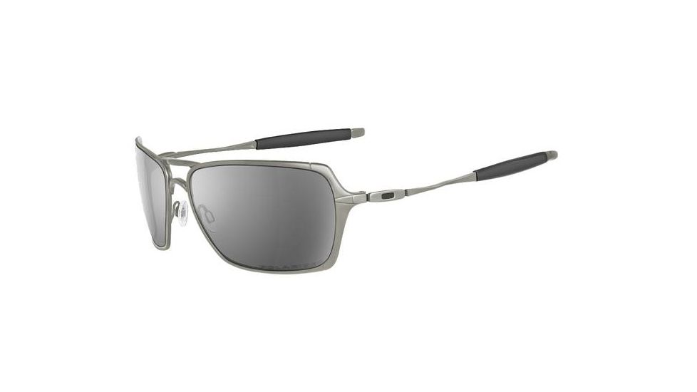 Oakley Inmate Light Frame w/ Black Iridium Polarized Lenses Men's Sunglasses 05-634