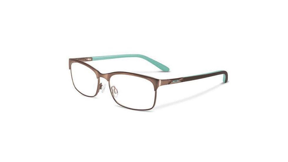 Oakley INTUITIVE OX3157 Progressive Prescription Eyeglasses 315703-53 - Brushed Chocolate Frame