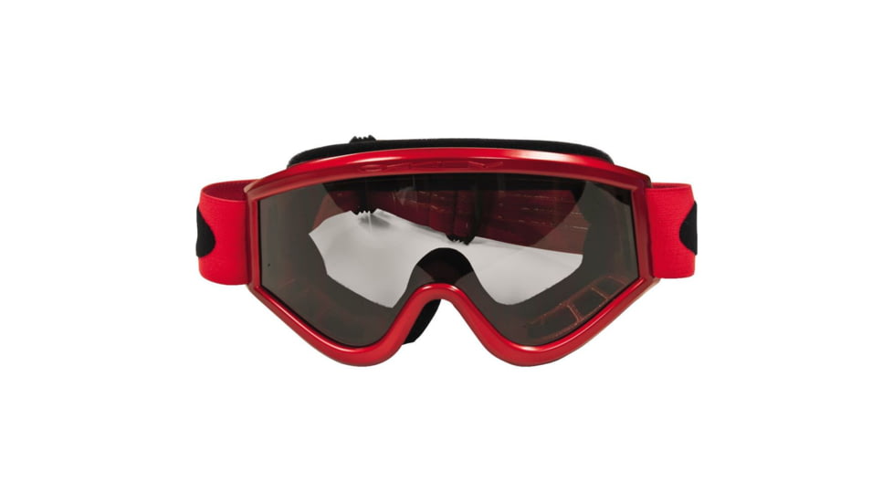 Oakley L-Frame MX Goggles, Red/Dark Grey/ Clear Sand, OO7008-03