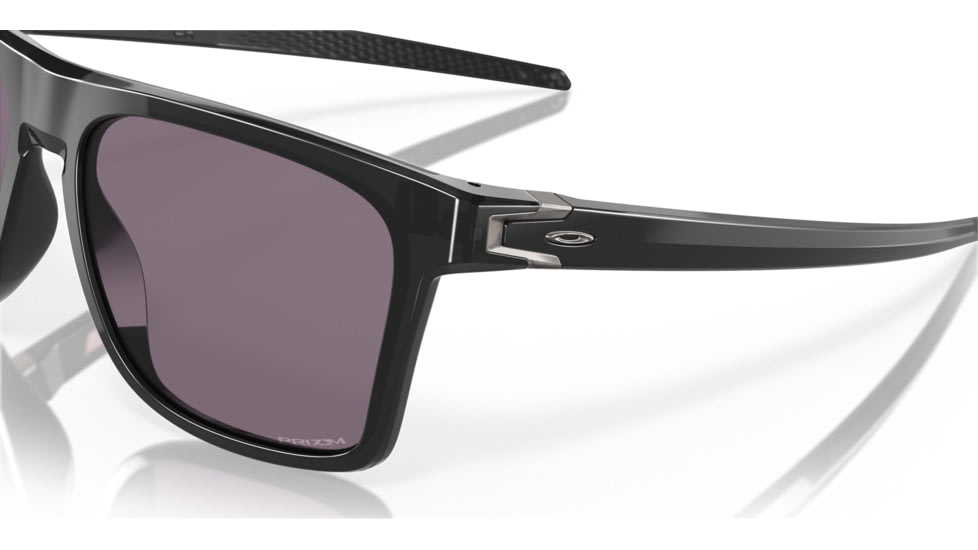 Oakley Leffingwell Sunglasses, Black Ink Frame, Prizm Grey Lens, 57, OO9100-910001-57