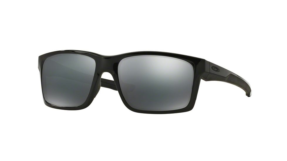 Oakley MAINLINK OO9264 Single Vision Prescription Sunglasses OO9264-926402-57 - Lens Diameter 57 mm, Frame Color Polished Black