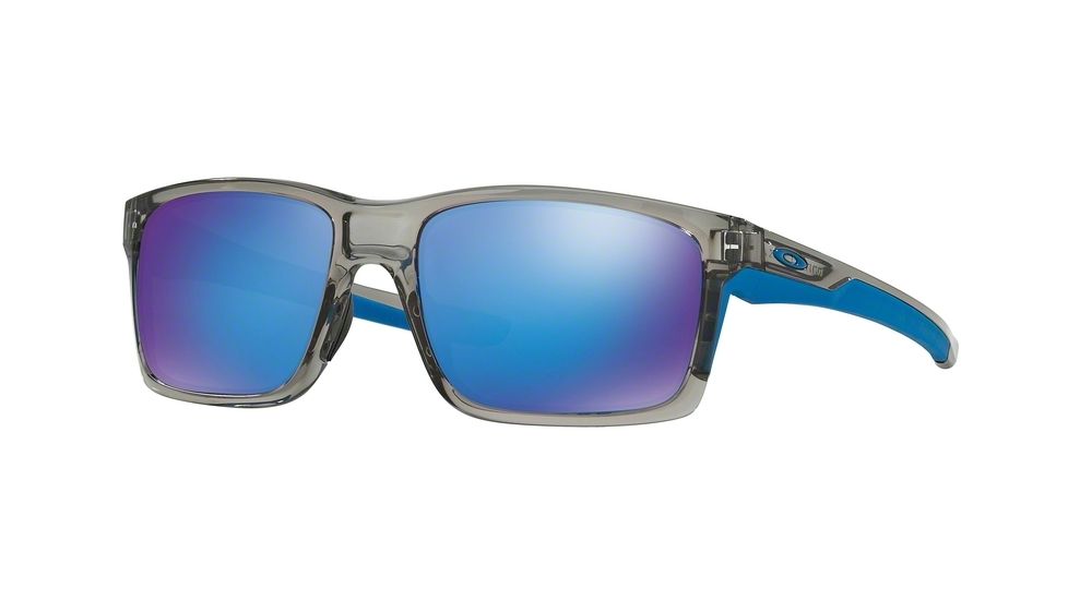 Oakley MAINLINK OO9264 Single Vision Prescription Sunglasses OO9264-926403-57 - Lens Diameter 57 mm, Frame Color Grey Ink