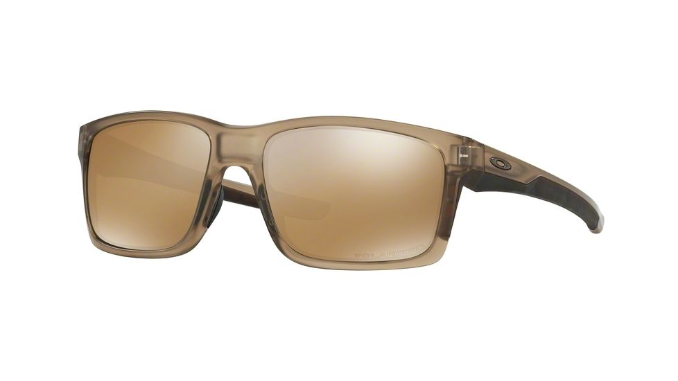Oakley MAINLINK OO9264 Single Vision Prescription Sunglasses OO9264-926406-57 - Lens Diameter 57 mm, Frame Color Matte Sepia