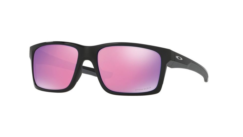 Oakley MAINLINK OO9264 Single Vision Prescription Sunglasses OO9264-926423-57 - Lens Diameter 57 mm, Frame Color Polished Black