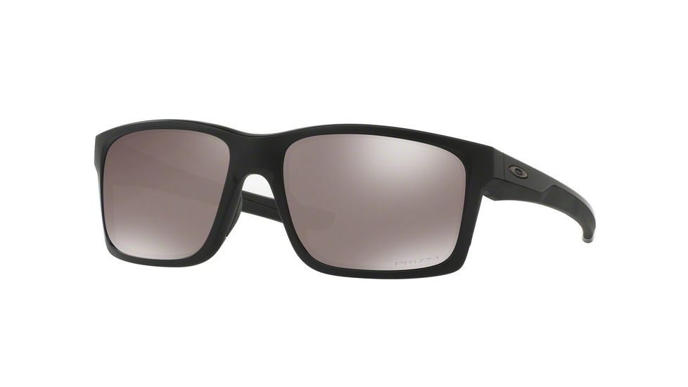 Oakley Mainlink OO9264 Single Vision Prescription Sunglasses, 57mm, Matte Black, OO9264-926427-57-SV