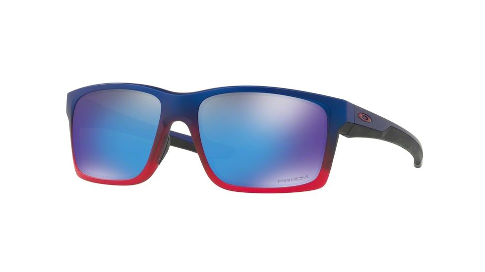 Oakley Mainlink OO9264 Single Vision Prescription Sunglasses OO9264-926432-57 - Lens Diameter 57 mm, Frame Color Blue Pop Fade