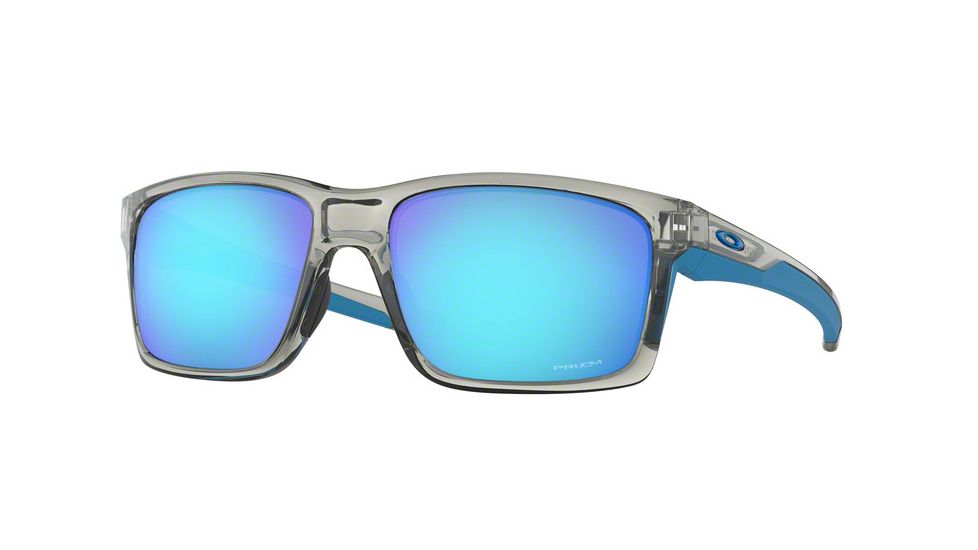 Oakley Mainlink OO9264 Single Vision Prescription Sunglasses, 61mm, Grey Ink, OO9264-926442-61-SV