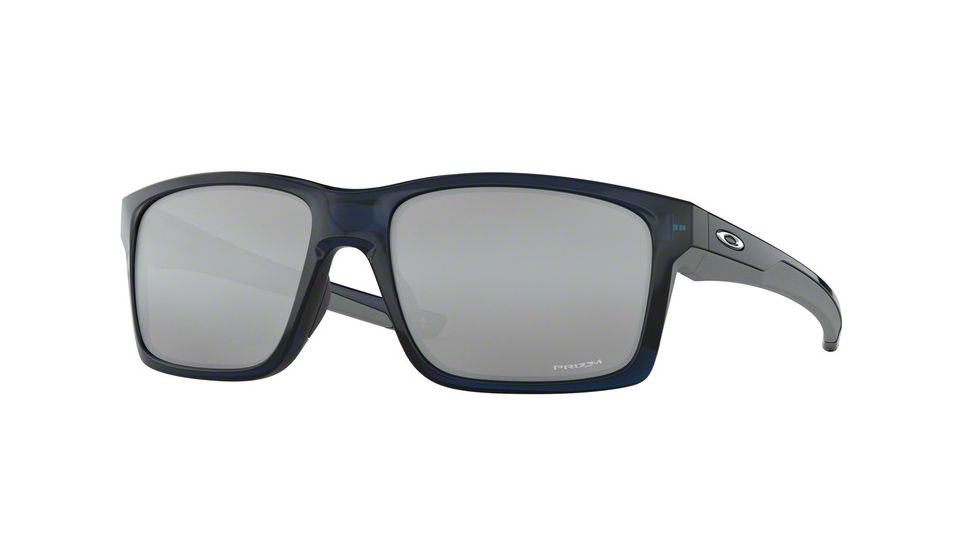 Oakley Mainlink OO9264 Single Vision Prescription Sunglasses, 61mm, Translucent Poseidon, OO9264-926443-61-SV