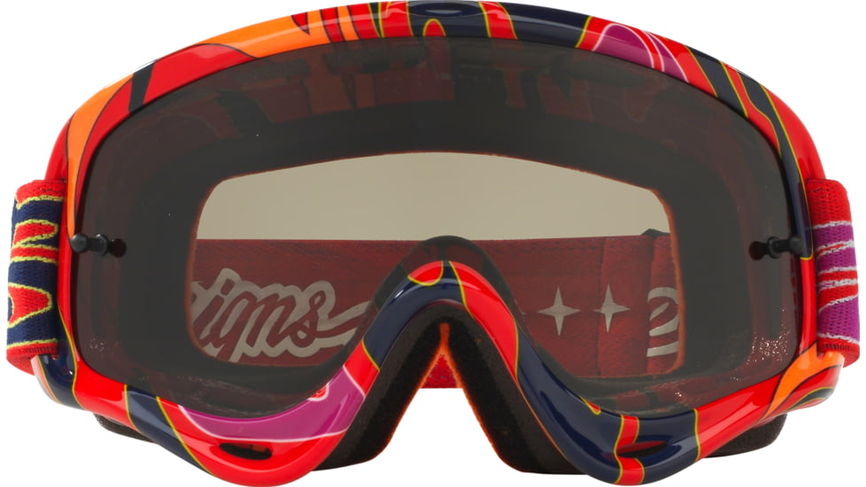 Oakley O-Frame XS MX Heritage Racer Goggle, Orange, OO7030-10