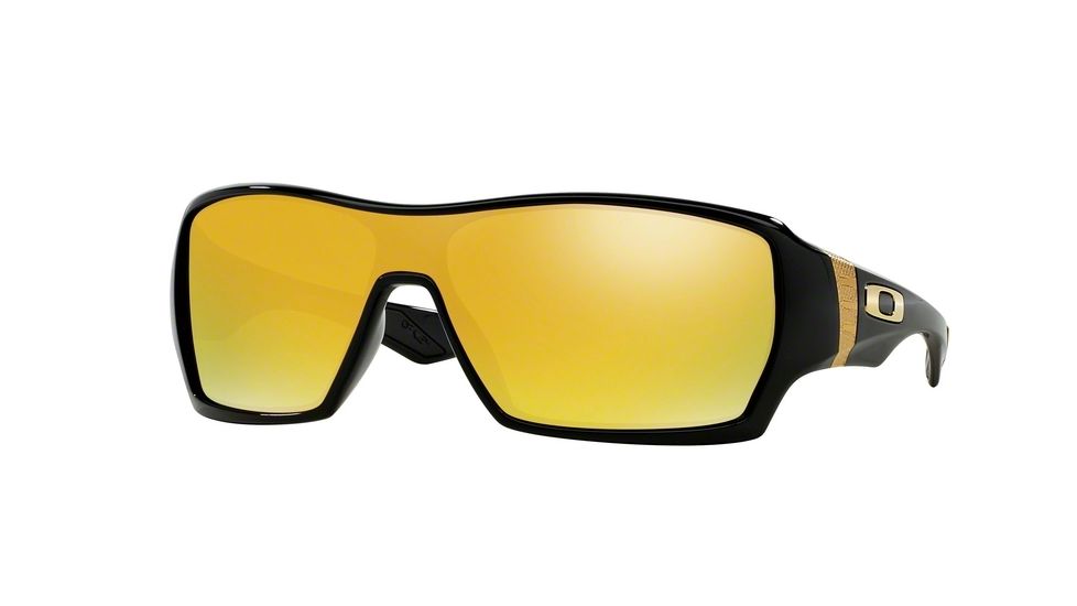 Oakley Offshoot Sunglasses 919007-32 - Matte Black-Shaun White Frame, 24K Lenses