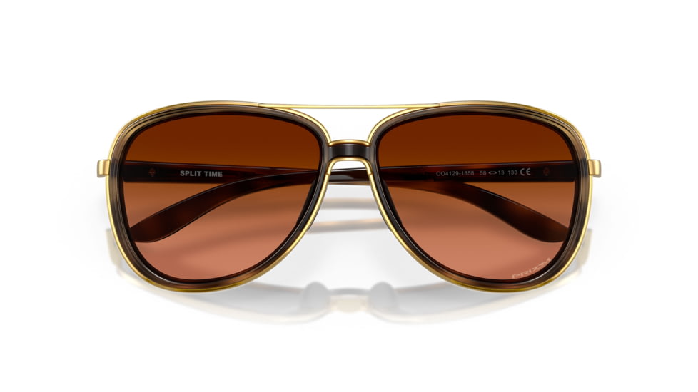 Oakley OO4129 Split Time Sunglasses - Women's, Brown Tortoise, 58, OO4129-412918-58