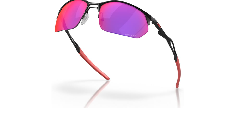 Oakley OO4145 Wire Tap 2.0 Sunglasses - Mens, Satin Black Frame, Prizm Road Lens, 60, OO4145-414510-60