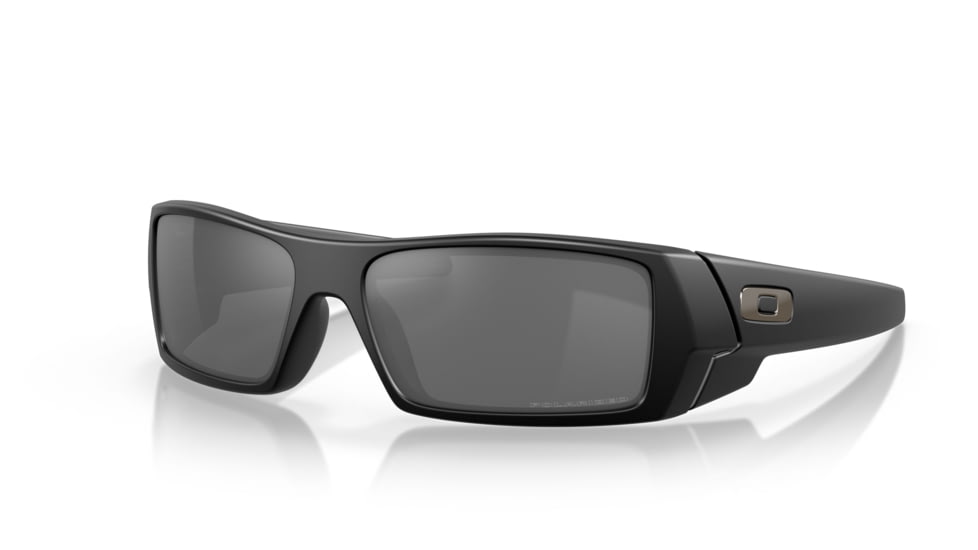Oakley OO9014 Gascan Sunglasses - Men's, Matte Black Frame, Black Iridium Polarized Lens, 12-856