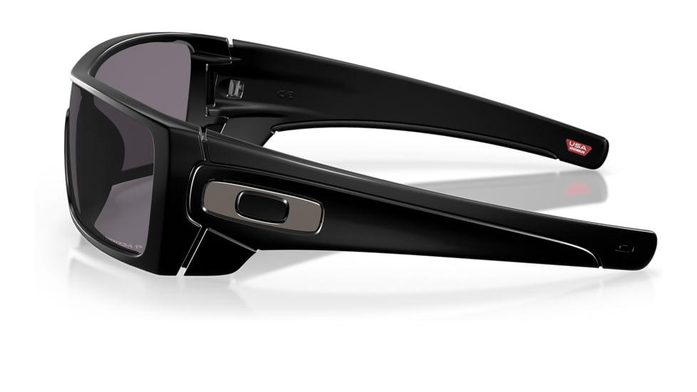 Oakley OO9101 Batwolf Sunglasses - Mens, Matte Black Frame, Prizm Grey Polarized Lens, 27, OO9101-910168-27