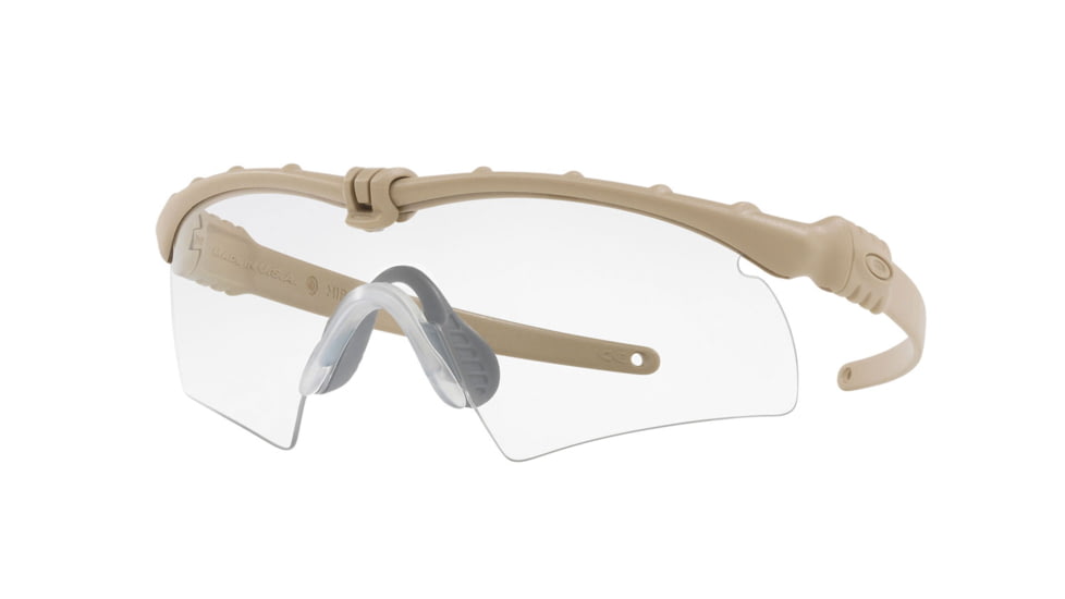 Oakley OO9146-27 Ballistic M Frame 3.0 Bone Hybrid Clear TR22,TR45 P