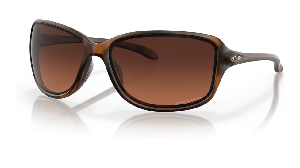 Oakley OO9301 Cohort Sunglasses - Women's, Matte Brown Tortoise Frame, Prizm Brown Gradient Lens, Polarized, 61, OO9301-930112-61