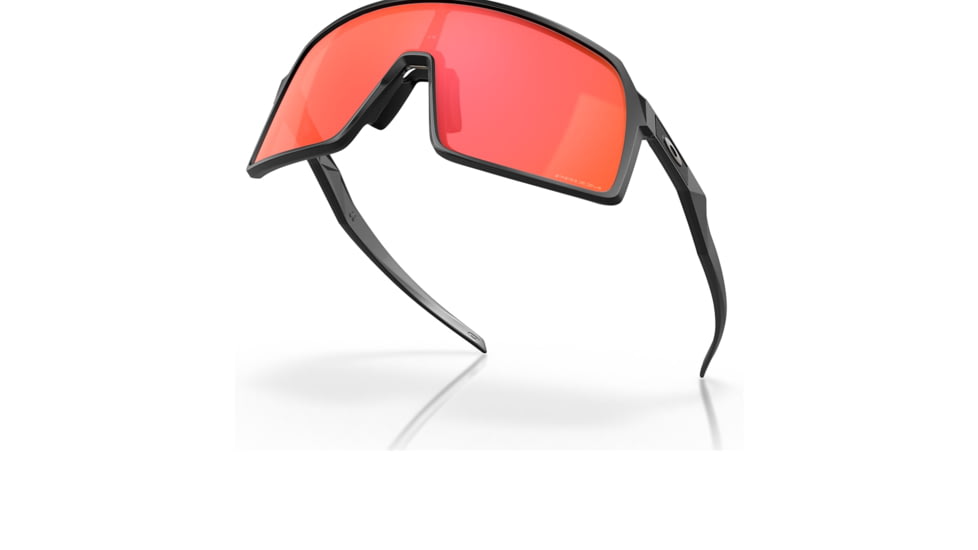 Oakley OO9406 Sutro Sunglasses, Matte Black Frame, Prizm Trail Torch Lens, 37, OO9406-940611-37