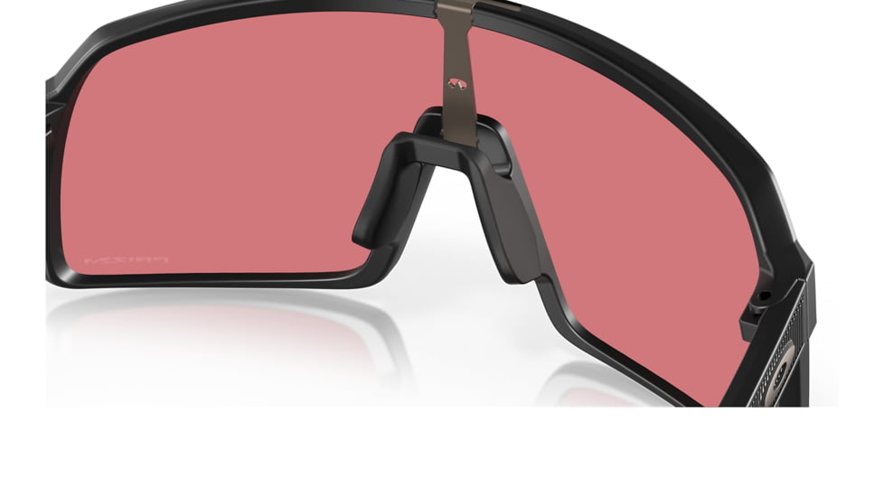 Oakley OO9406 Sutro Sunglasses, Matte Black Frame, Prizm Trail Torch Lens, 37, OO9406-940611-37