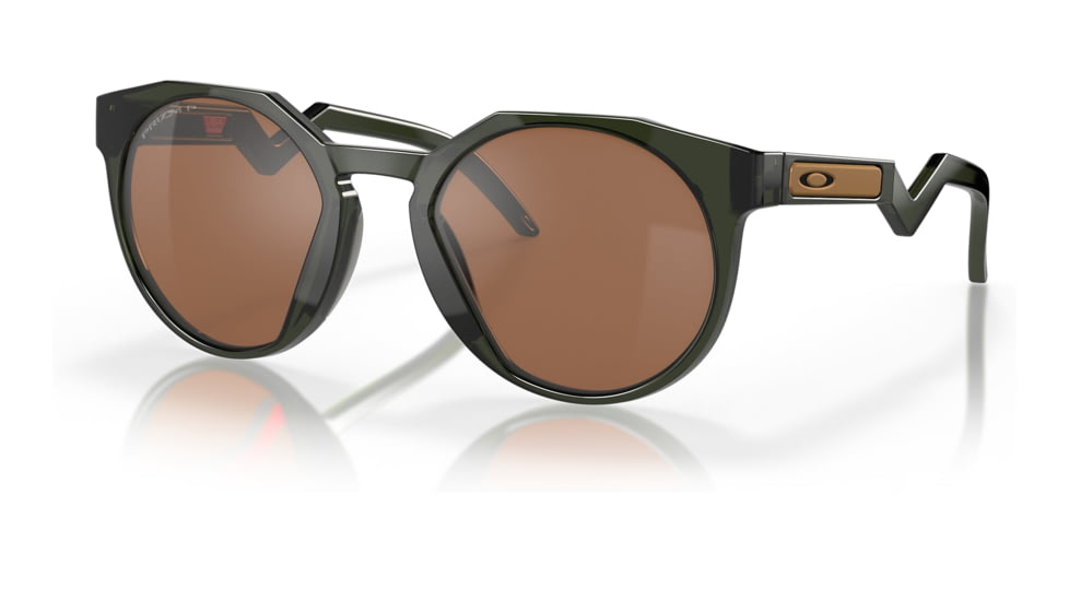 Oakley OO9464A HSTN A Sunglasses - Mens, Olive Ink Frame, Prizm Tungsten Polarized Lens, Asian Fit, 52, OO9464A-946404-52