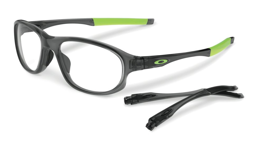 Oakley OX8048-0256 Crosslink Strike Eyeglass Frames, Grey Smoke Frame