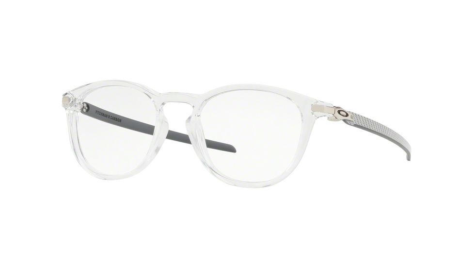 Oakley PITCHMAN R CARBON OX8149 Bifocal Prescription Eyeglasses, 50mm, Polished Clear, OX8149-814903-50-BI