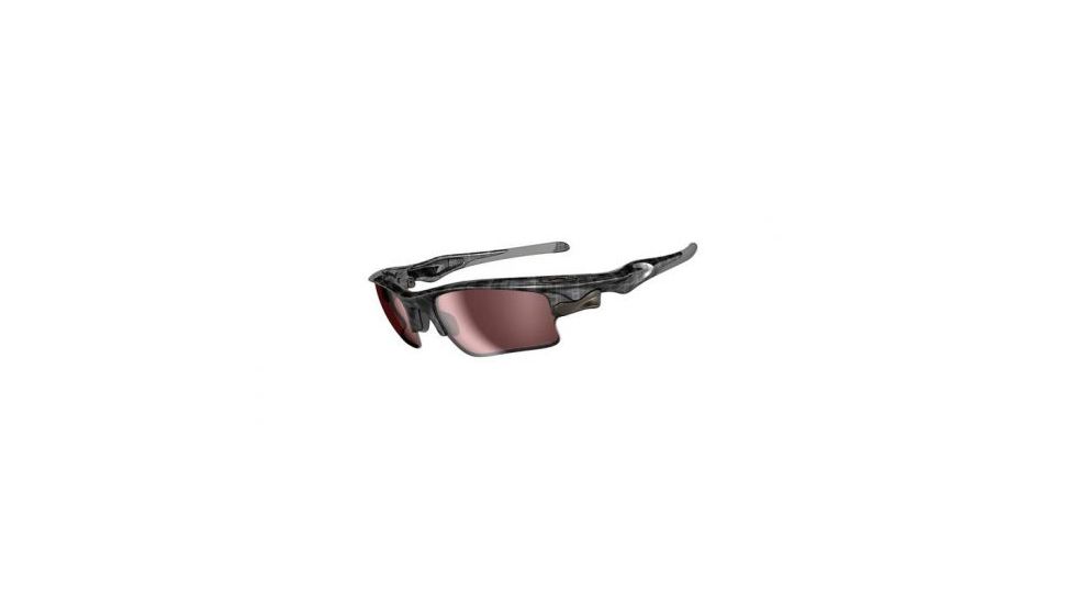 Oakley Fast Jacket XL Single Vision Prescription Sunglasses - BlackPlaid Frame OO9156-06