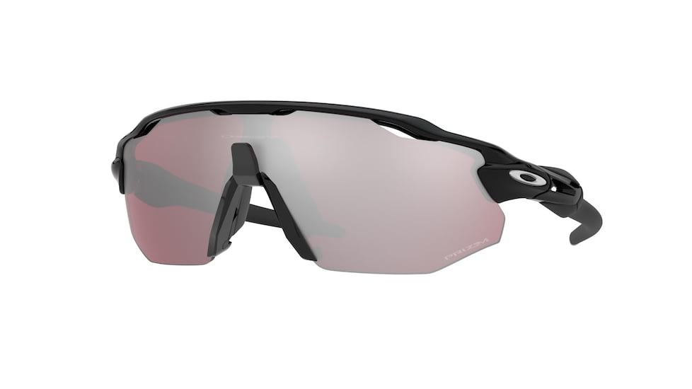 Oakley OO9442 Radar EV Advancer Sunglasses - Men's, Polished Black Frame, Prizm Snow Black Iridium Lens, 38, OO9442-944209-38