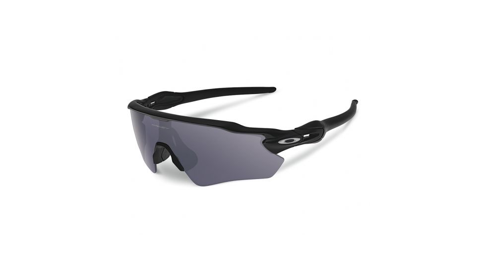 Oakley Radar EV Path Progressive Prescription Sunglasses, Matte Black Frame, OO9208-12PR