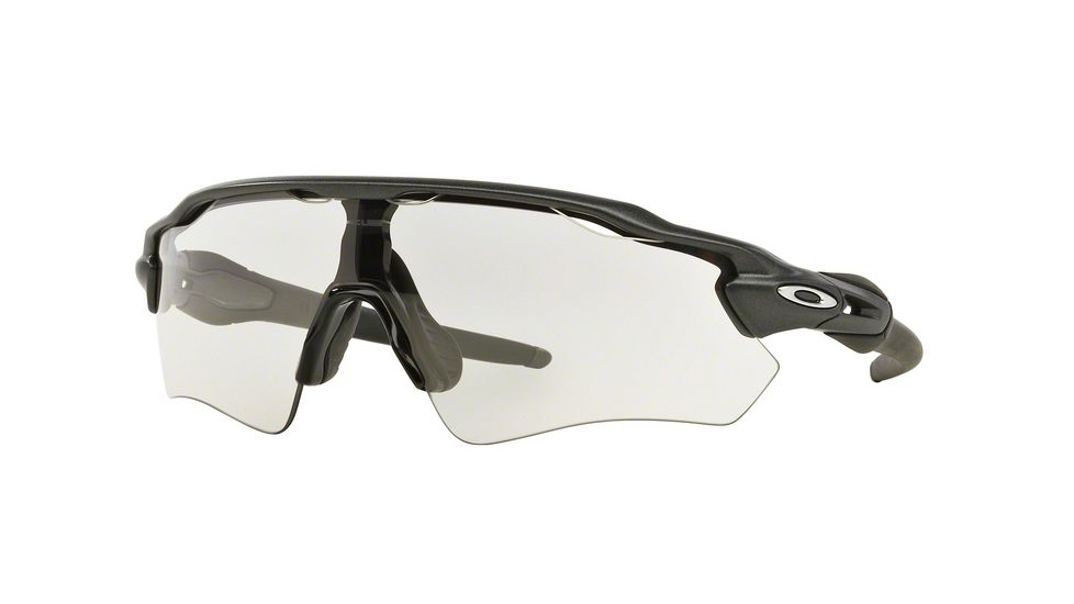 Oakley RADAR EV PATH OO9208 Progressive Prescription Sunglasses OO9208-920813-38 - Lens Diameter 38 mm, Frame Color Steel