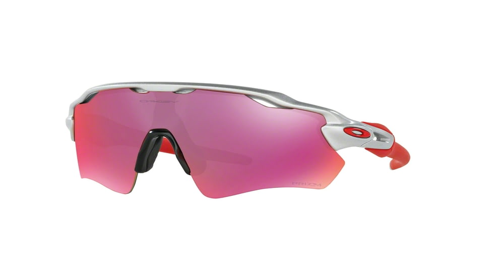 Oakley RADAR EV PATH OO9208 Progressive Prescription Sunglasses OO9208-920832-38 - Lens Diameter 38 mm, Frame Color Silver