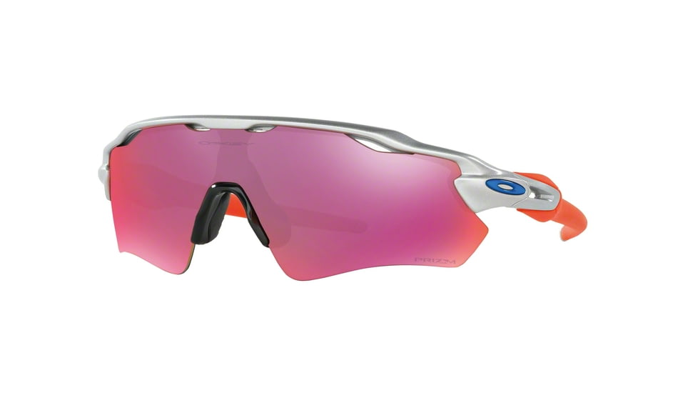 Oakley RADAR EV PATH OO9208 Progressive Prescription Sunglasses OO9208-920835-38 - Lens Diameter 38 mm, Frame Color Silver