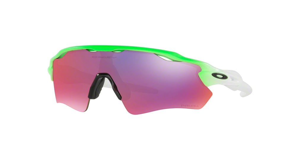 Oakley RADAR EV PATH OO9208 Progressive Prescription Sunglasses OO9208-920841-38 - Lens Diameter 38 mm, Frame Color Green Fade