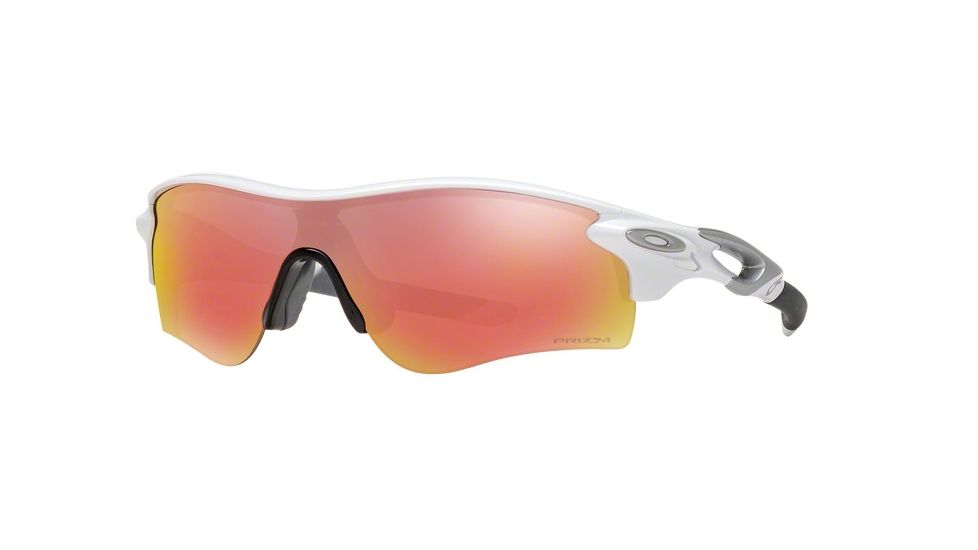 Oakley SI Radarlock Path Single Vision Prescription Sunglasses OO9181-918133-38 - Lens Diameter 38 mm, Frame Color Polished White