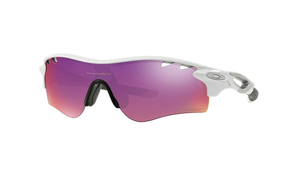 Oakley SI Radarlock Path Single Vision Prescription Sunglasses OO9181-918140-38 - Lens Diameter 38 mm, Frame Color Polished White