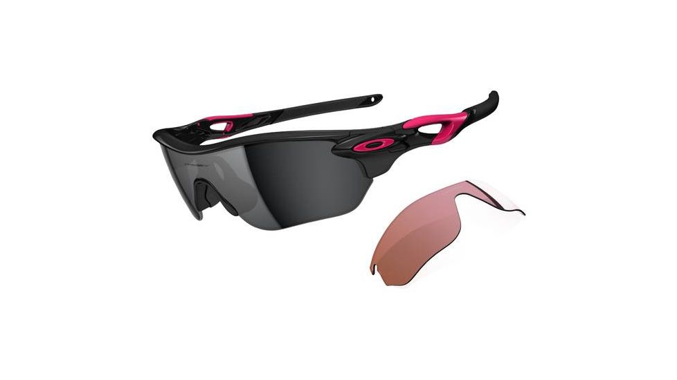Oakley Radarlock Edge Sunglasses, Polished Black OO9183-02