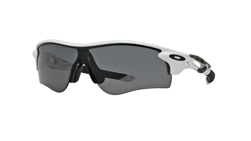 Oakley Radarlock Path Sunglasses 918120-38 - Matte White Frame, Grey Polarized Lenses