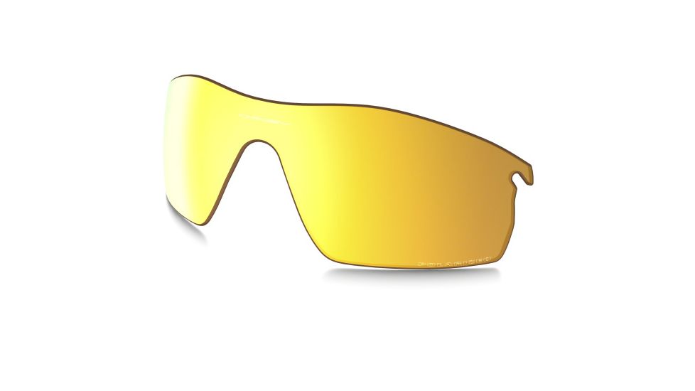 Oakley Radarlock Pitch Polarized Replacement Lenses, 24K Iridium, ROO9182CB 2105