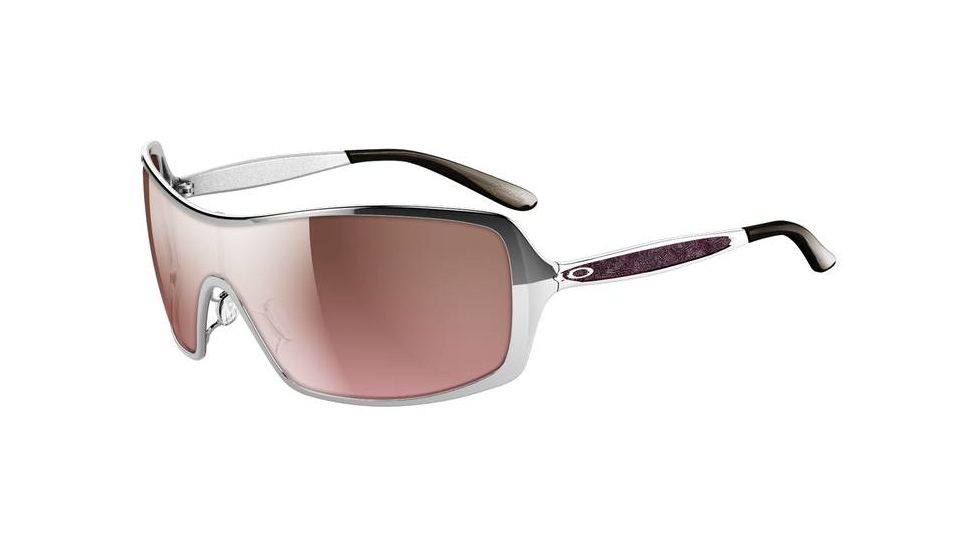 Oakley Remedy Polished Chrome Frame w/ G40 Black Gradient Lenses Women's Sunglasses OO4053-04