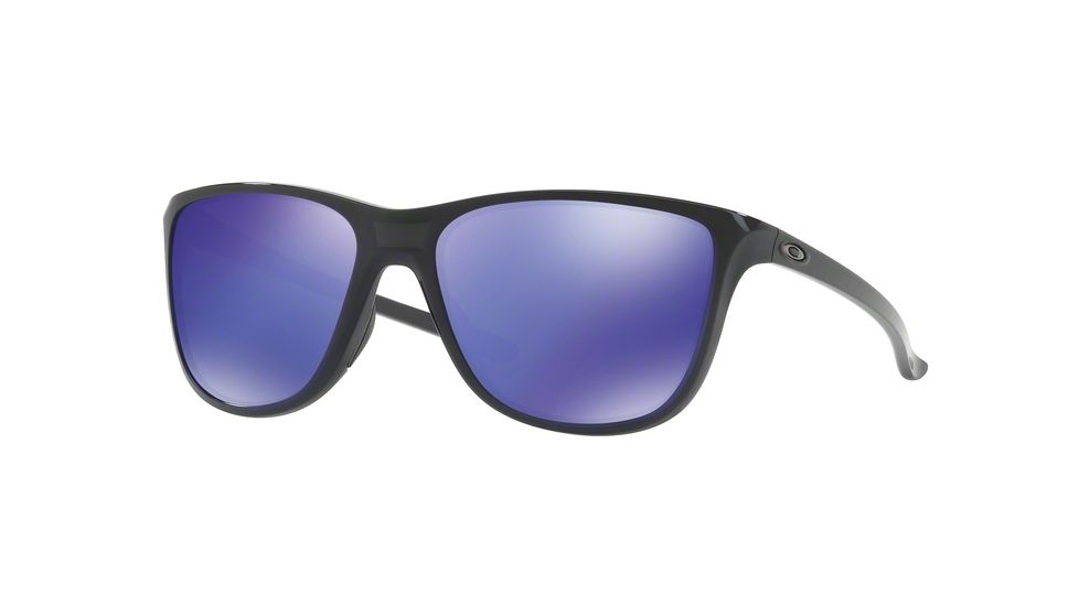 Oakley REVERIE OO9362 Single Vision Prescription Sunglasses OO9362-936203-55 - Lens Diameter 55 mm, Frame Color Black Ink