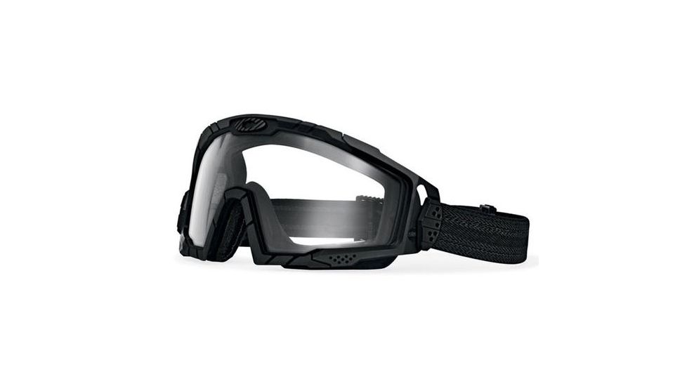 Oakley SI Ballistic 2.0 Goggles, Black Frame, Clear Lens OO7035-01
