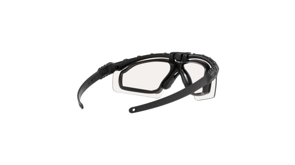 Oakley SI Industrial M Frame 3.0 PPE Sunglasses - Men's, Matte Black Frame, Clear Lens, 2XL, OO9146-914651-32