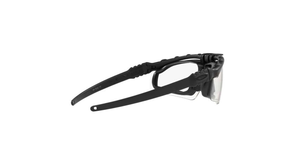 Oakley SI Industrial M Frame 3.0 PPE Sunglasses - Men's, Matte Black Frame, Clear Lens, 2XL, OO9146-914651-32