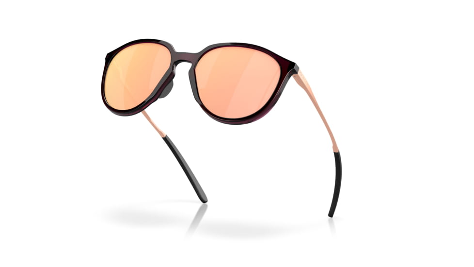 Oakley Sielo Sunglasses, Transparent Raspberry, PRIZM Rose Gold, PRIZM Rose Gold, OO9288-0557