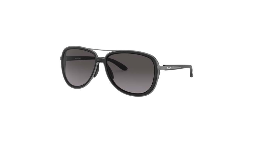Oakley Split Time OO4129 Sunglasses, Velvet Black, 58, OO4129-412917-58
