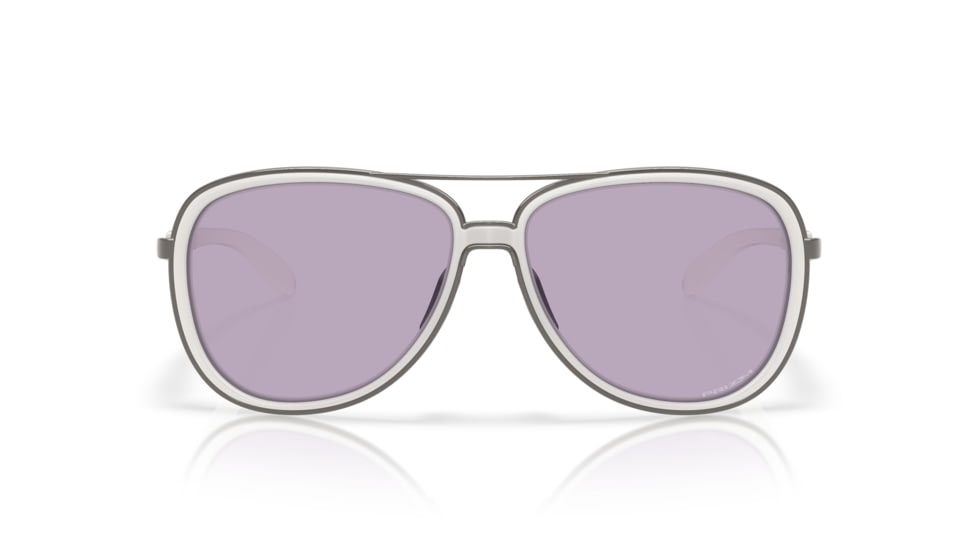 Oakley Split Time Sunglasses, Matte Transparent Mist, PRIZM Slate, PRIZM Slate, OO4129-2958