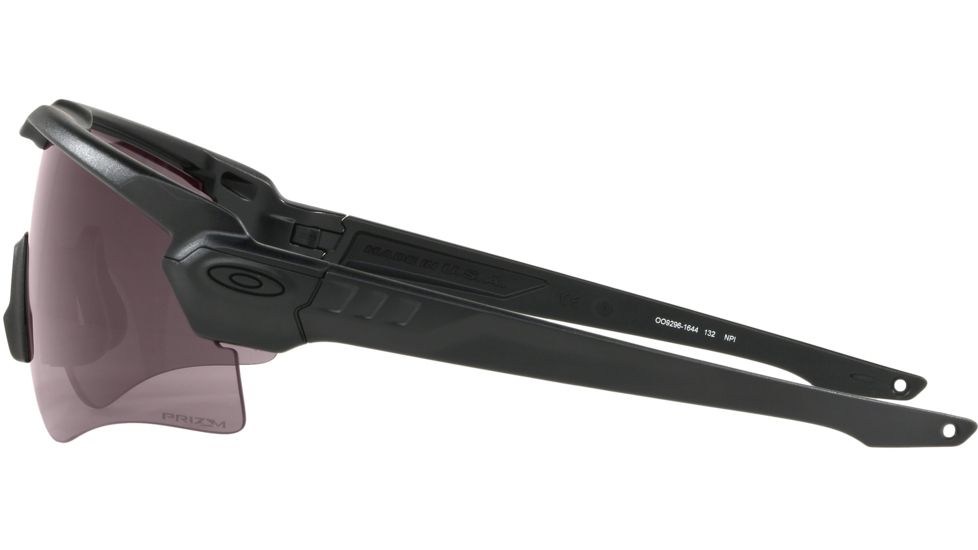 Oakley SI Standard Issue Ballistic M-Frame ALPHA Goggles, Black w/Prizm Grey, OO9296-1644