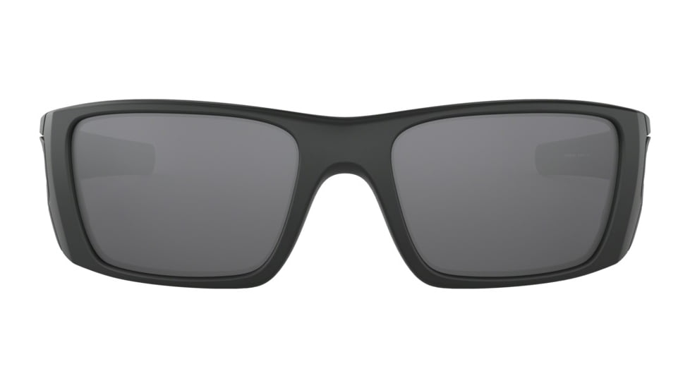 Oakley Standard Issue Fuel Cell Thin Red Line Sunglasses, Matte Black w/Black Iridium, OO9096-I060