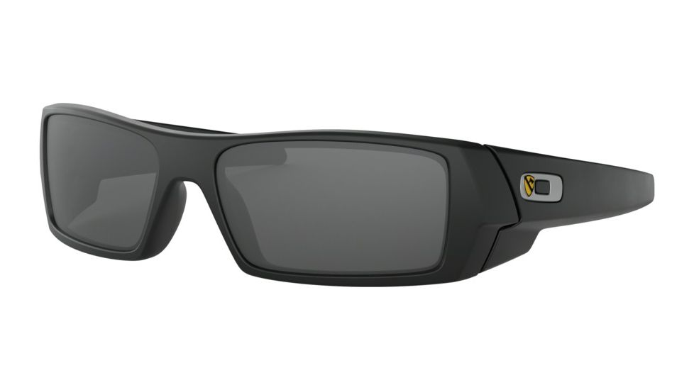 Oakley SI Standard Issue Gascan 1st Cavalry Sunglasses, Matte Black w/Grey, OO9014-3660