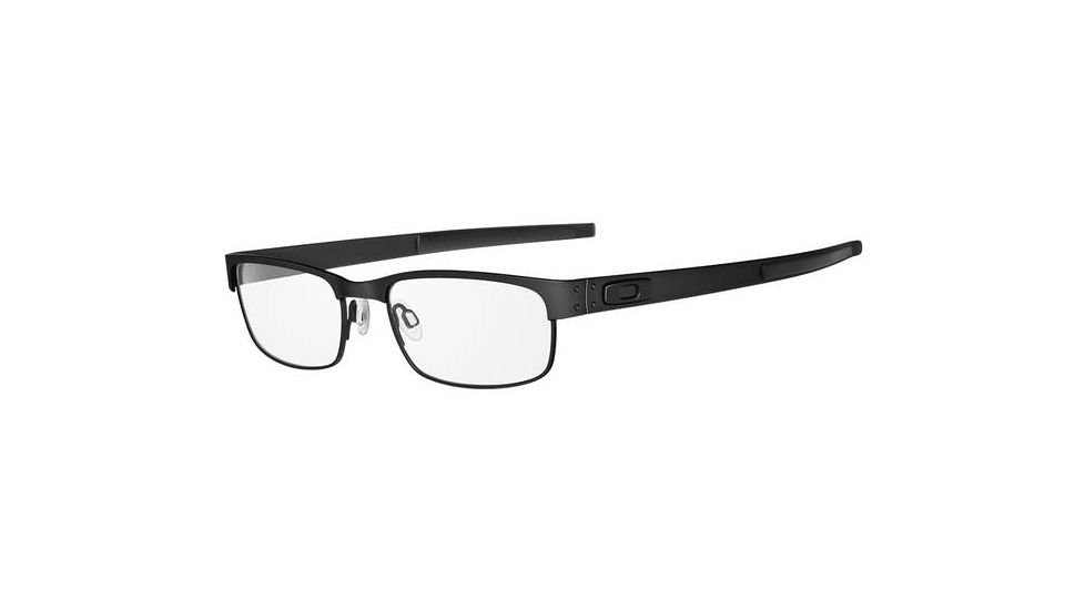 Oakley Metal Plate Progressive Rx Eyeglasses, Size 53 - Matte Black Frame 22-198