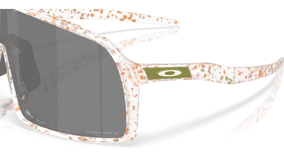 Oakley Sutro Sunglasses, Matte Clear Terrazzo, PRIZM Black, PRIZM Black, OO9406-C737